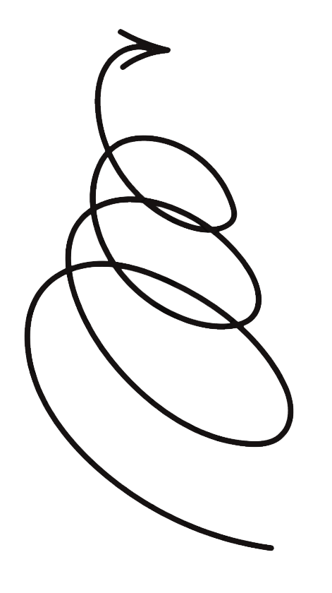 Journey path illustration